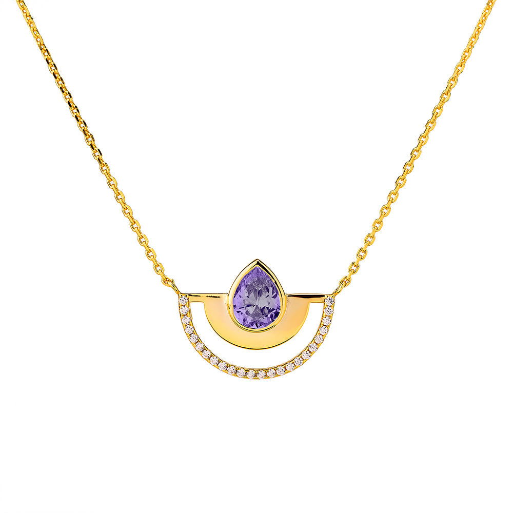 Collana Colorful Half Round Shine