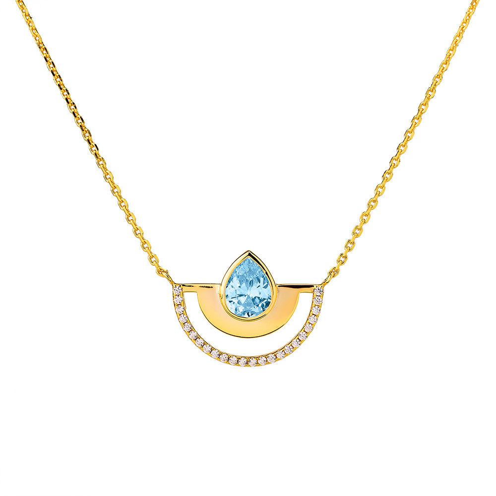 Collana Colorful Half Round Shine