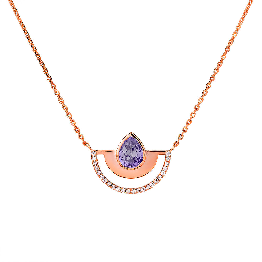Collana Colorful Half Round Shine