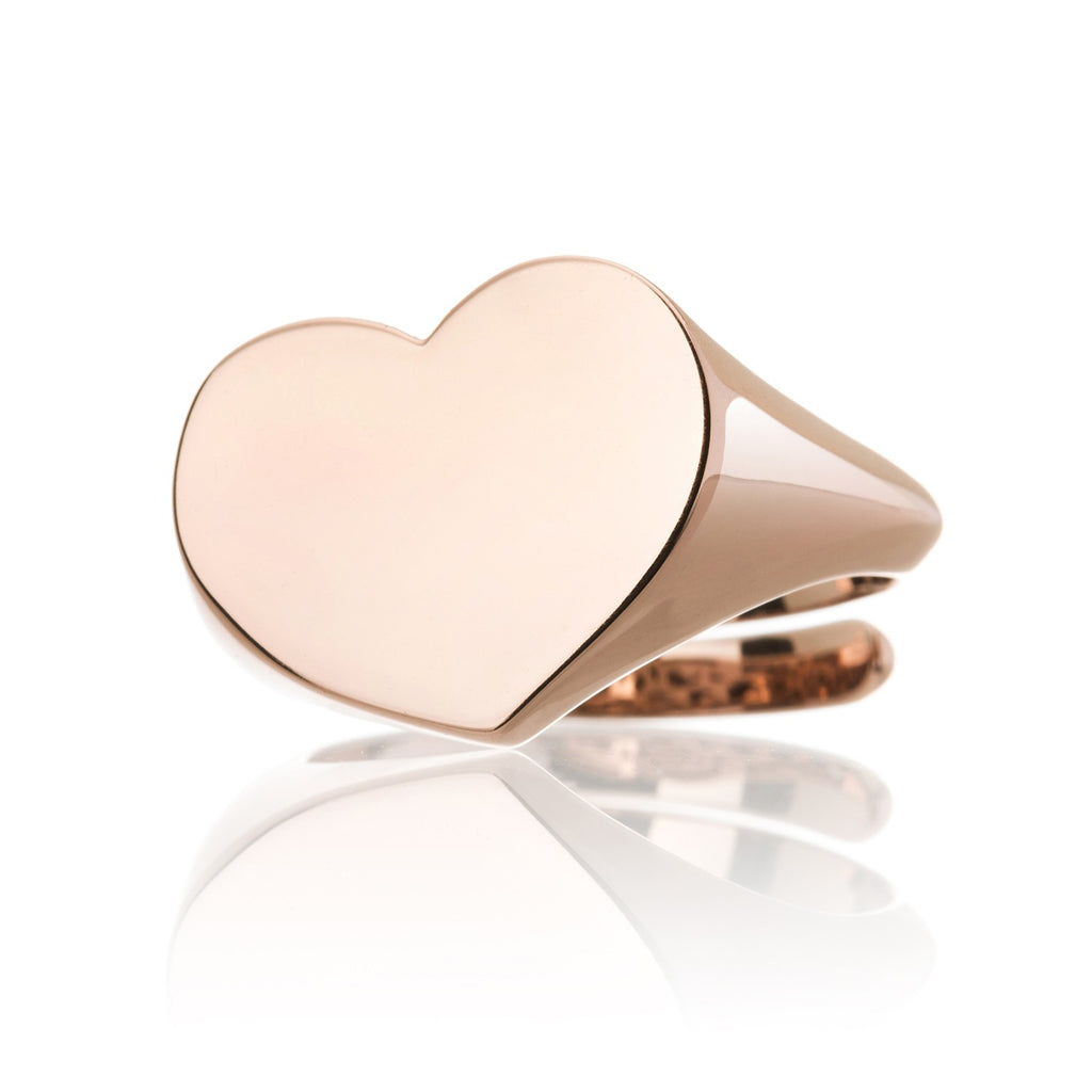 Anello Liscio Enjoy Heart