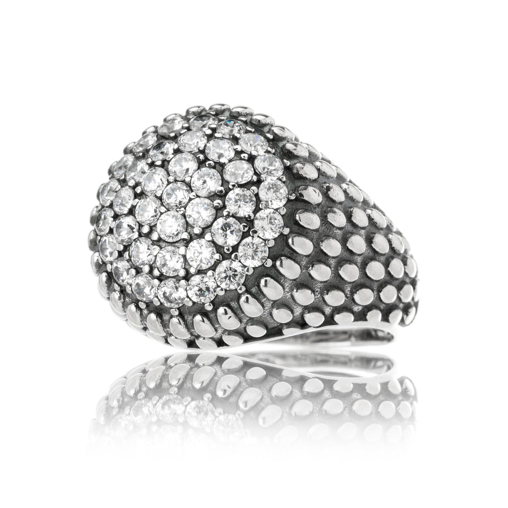Anello Pavè Freedom Circle