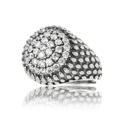 Anello Pavè Freedom Circle