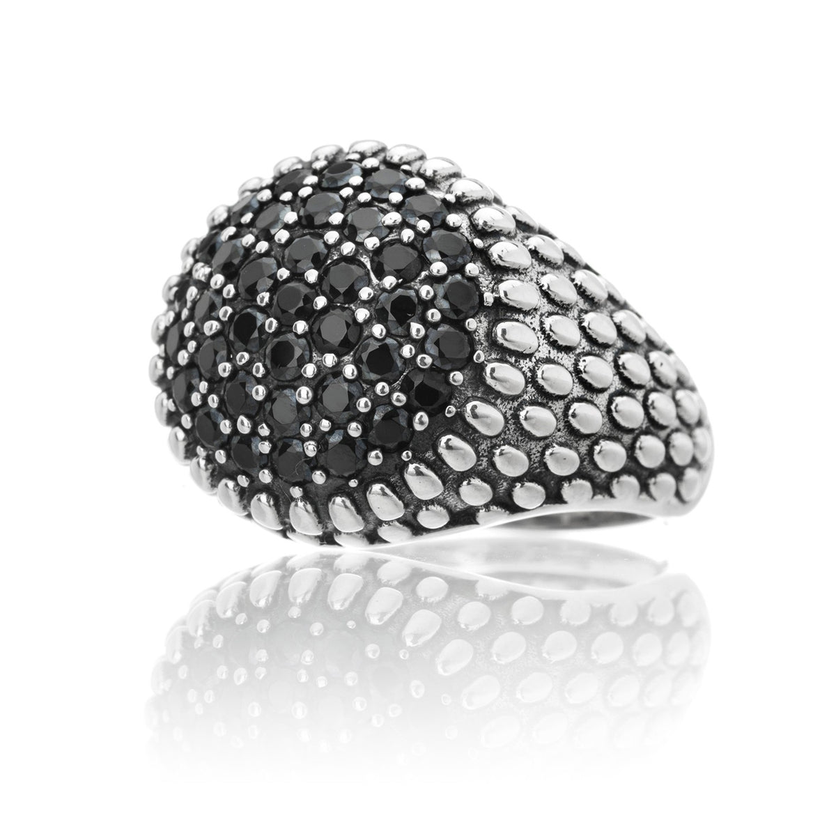 Anello Pavè Freedom Circle
