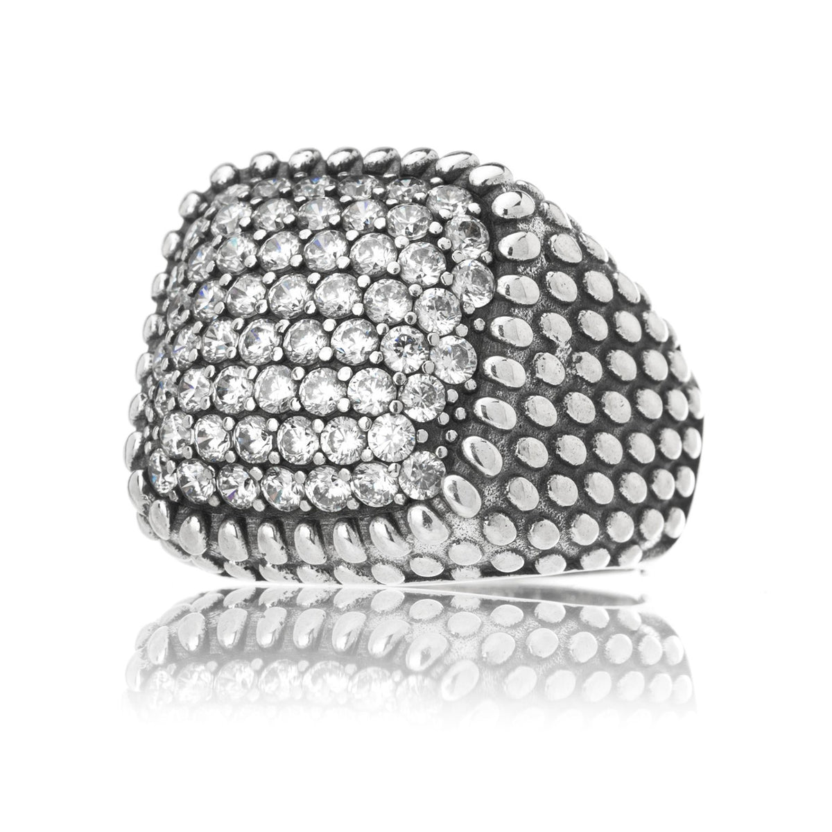 Anello Pavé Freedom Square