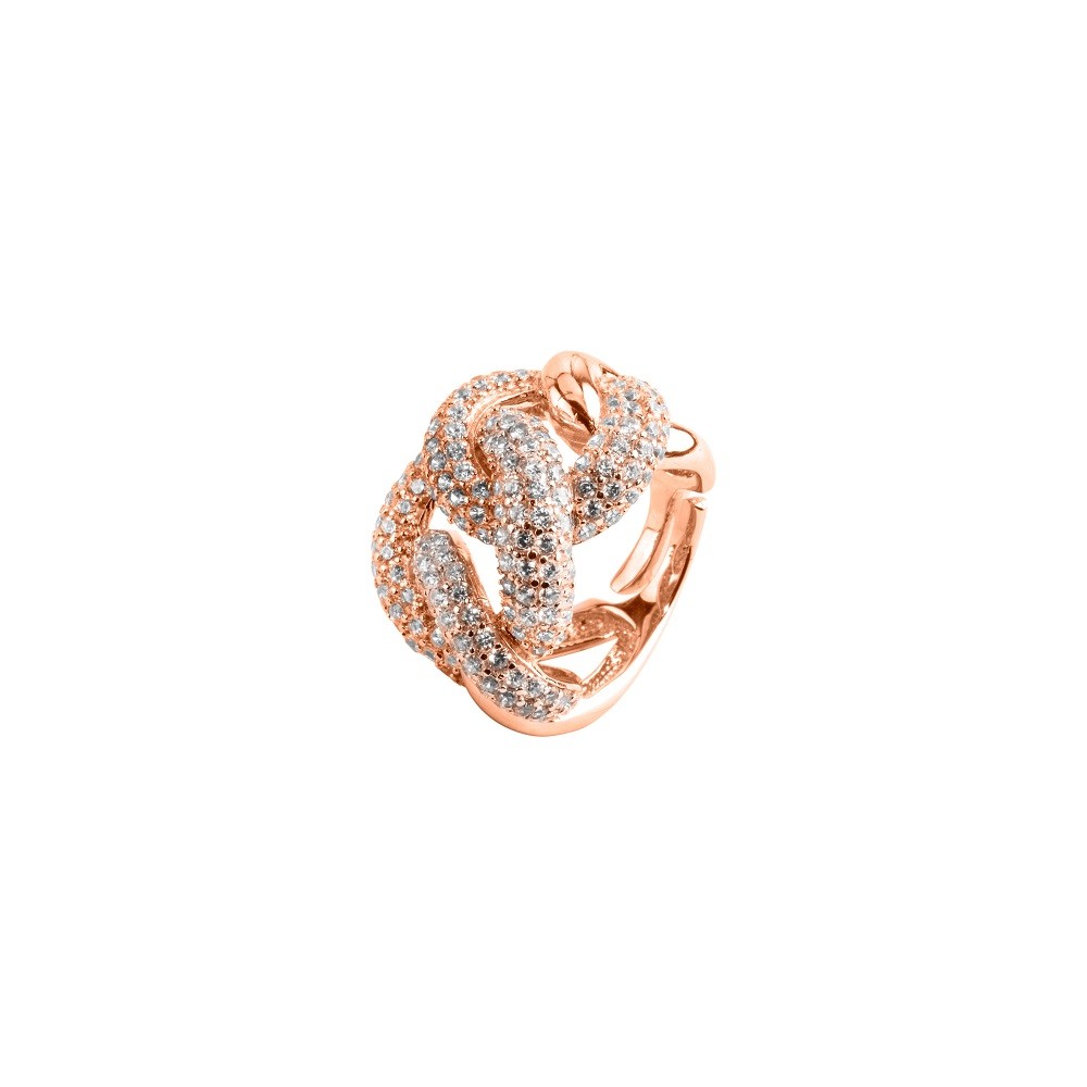 Anello Shine Intrecciato