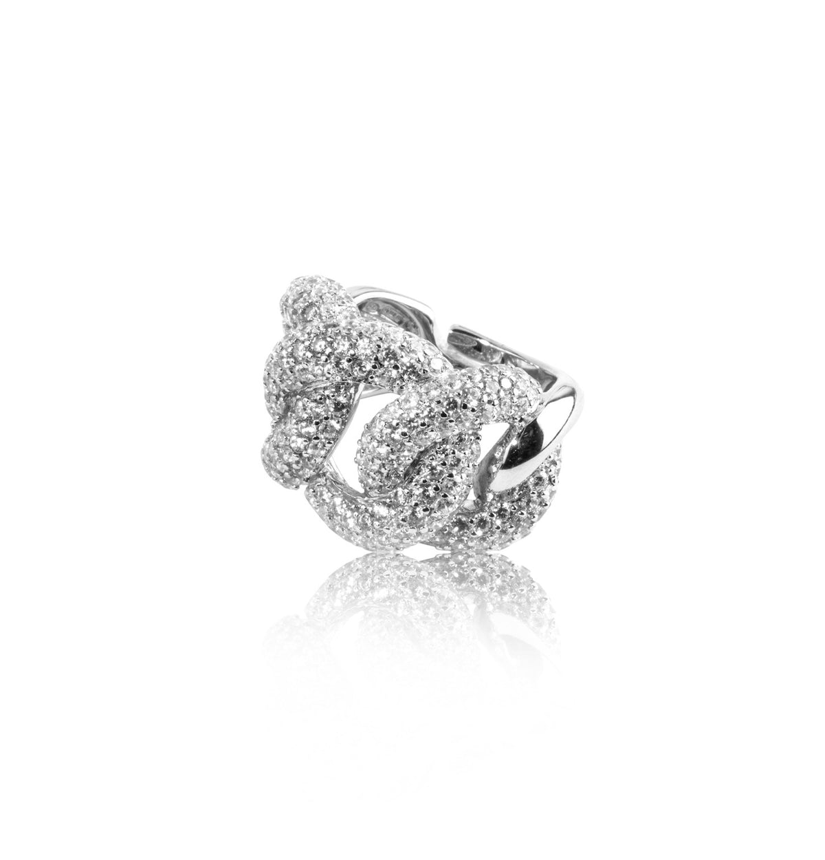 Anello Shine Intrecciato