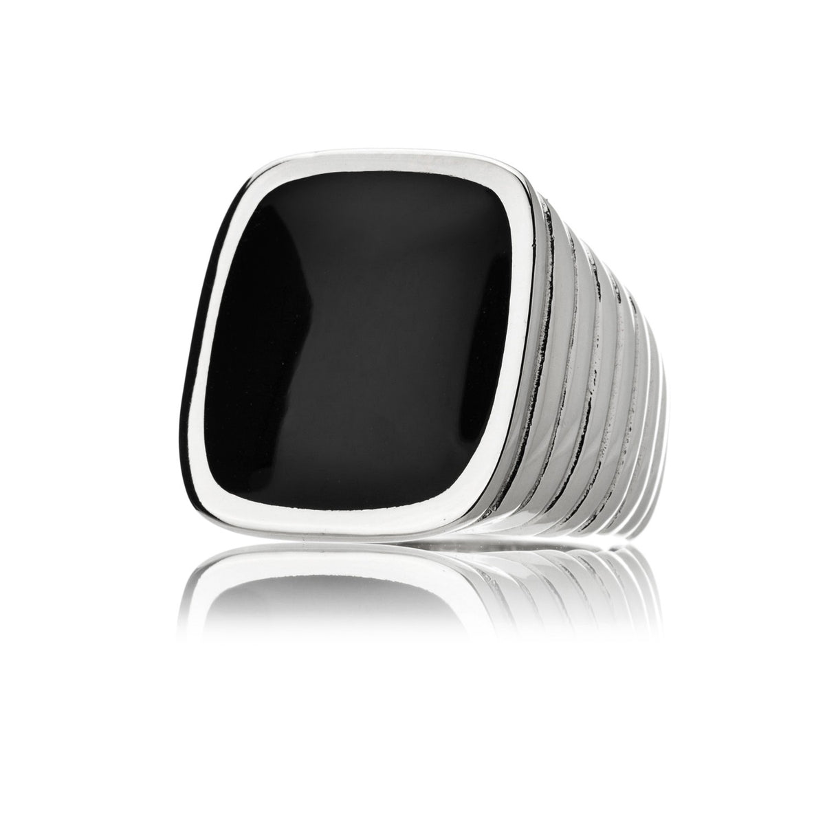 Anello Rigato Freedom Square