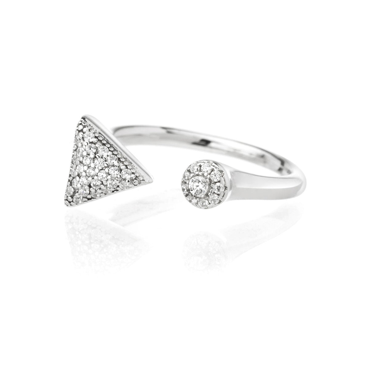 Anello Stardust Triangle