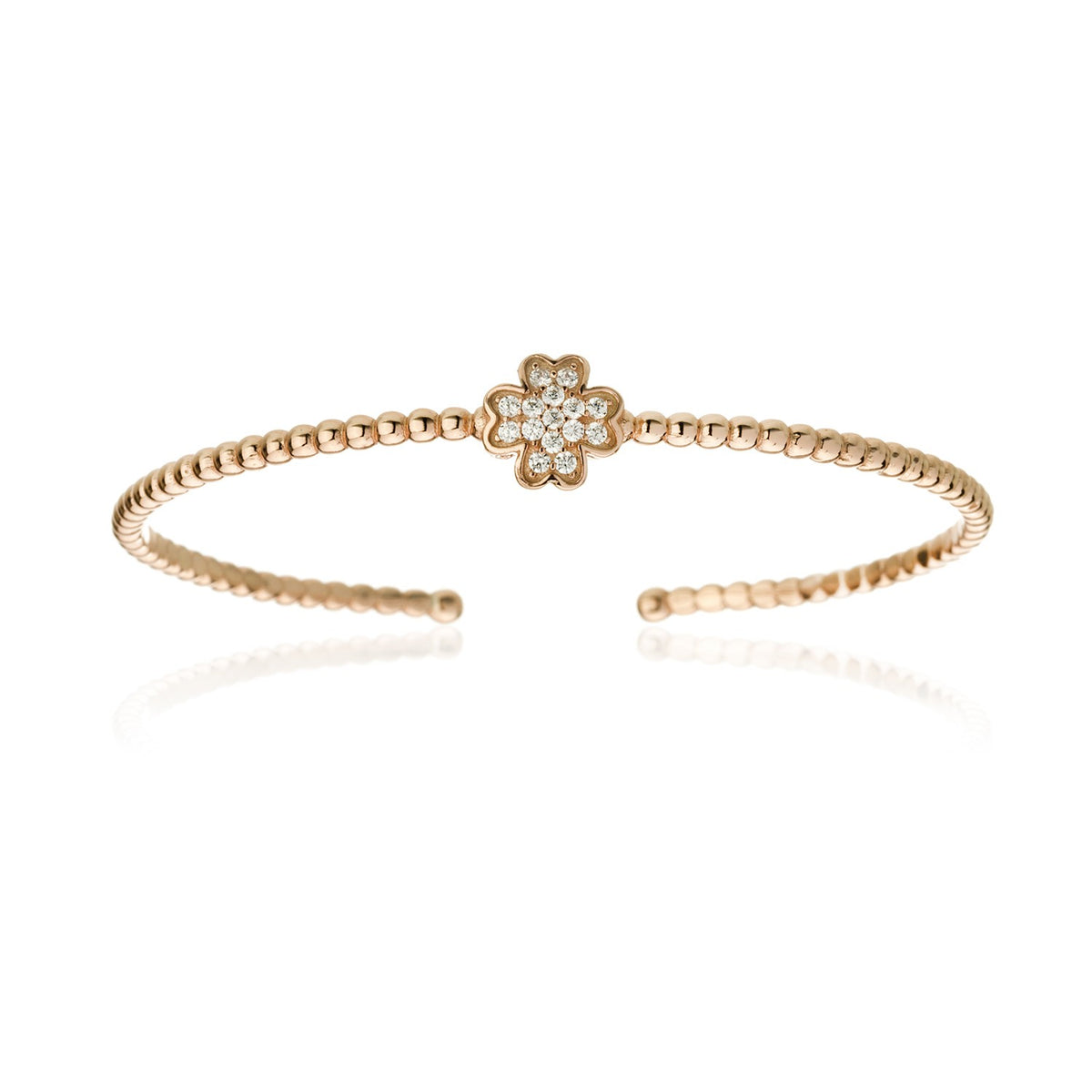 Bracciale Rigido Life Quadrifoglio