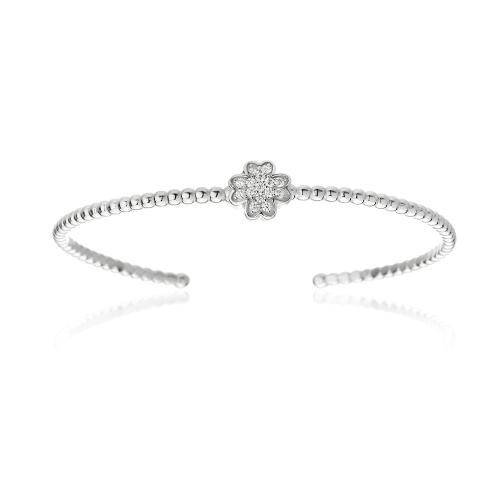Bracciale Rigido Life Quadrifoglio