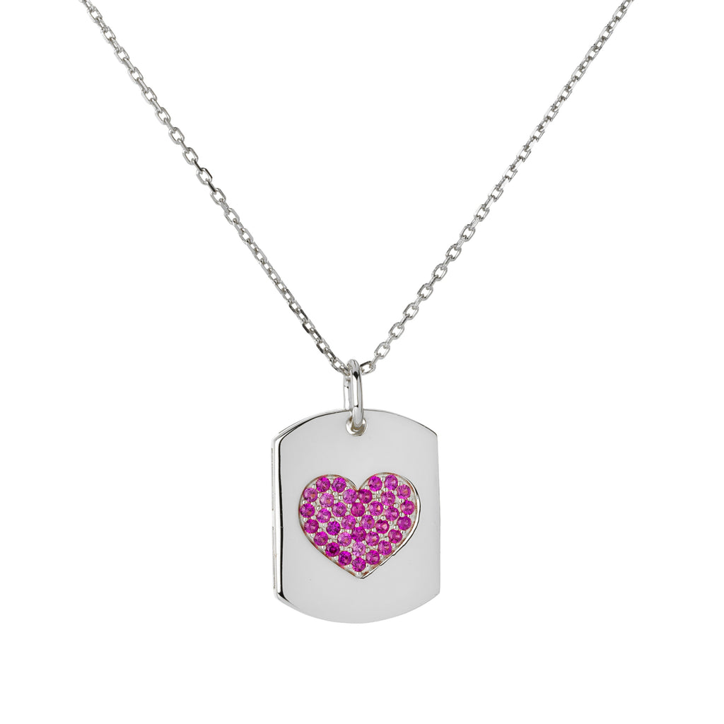 Collana Enjoy Plate Heart