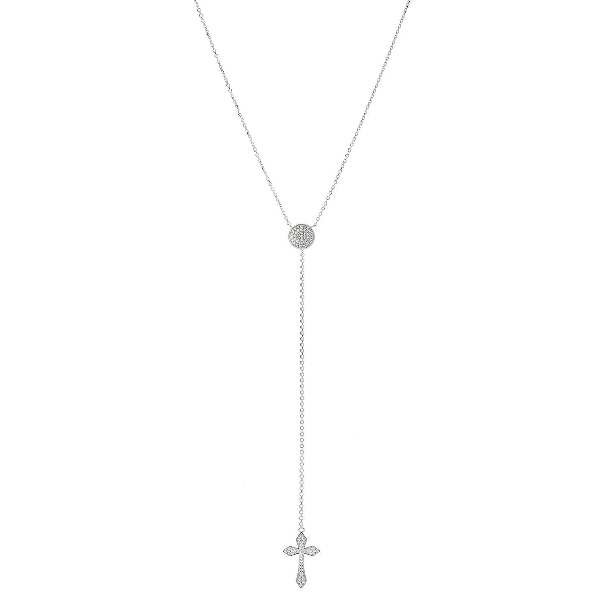 Collana Tie Stardust Cross